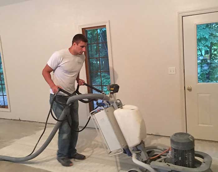 preparing your floors - floor grinding